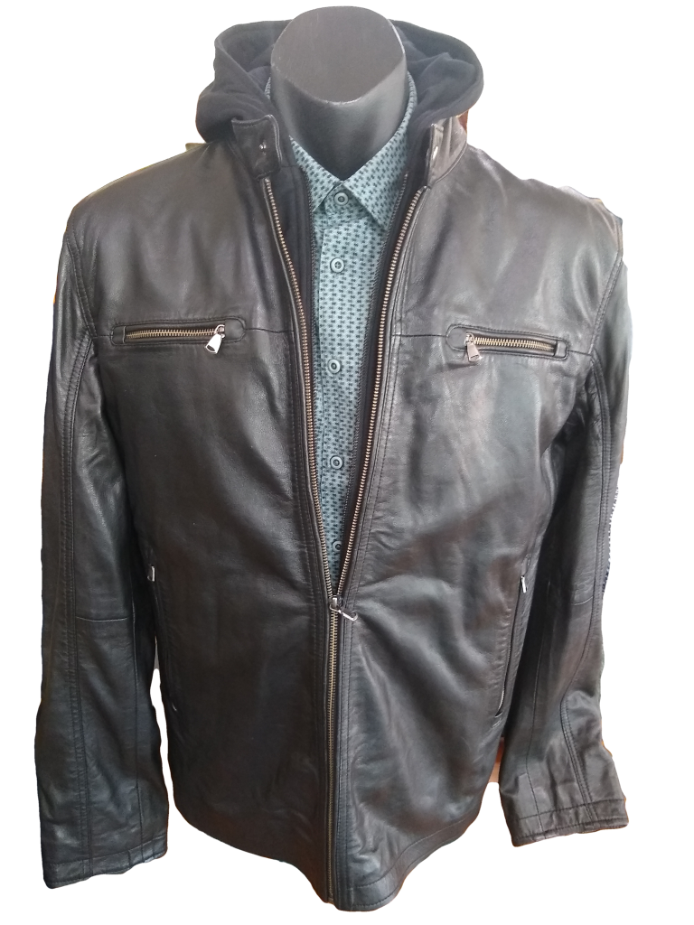 Daniel hechter 2025 leather jacket
