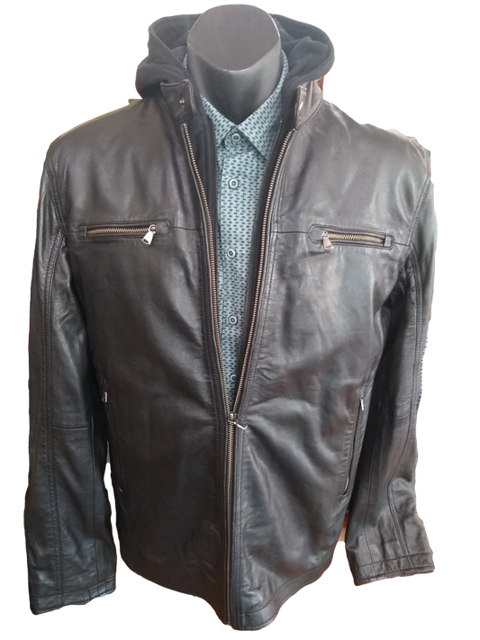 Daniel Hechter Devlin Leather Jacket