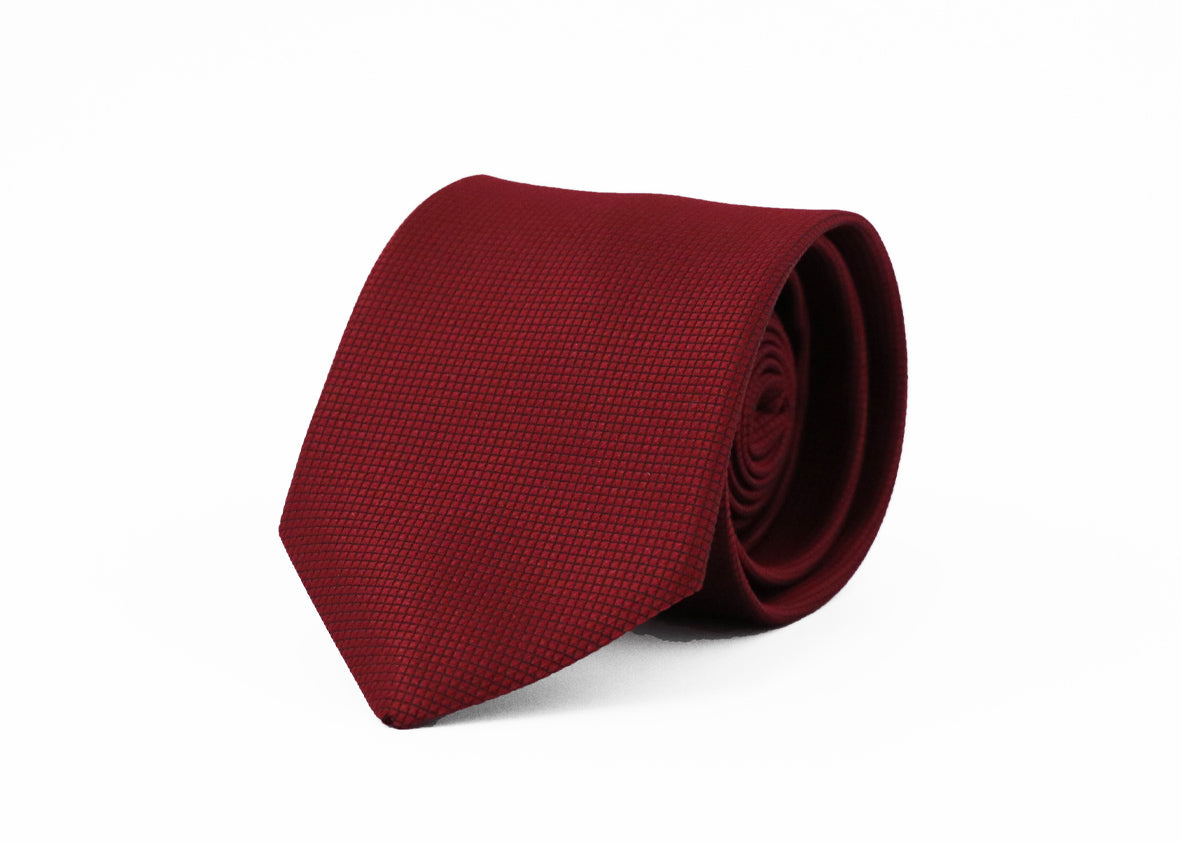 Fellini Classic Jacquard Plain Tie