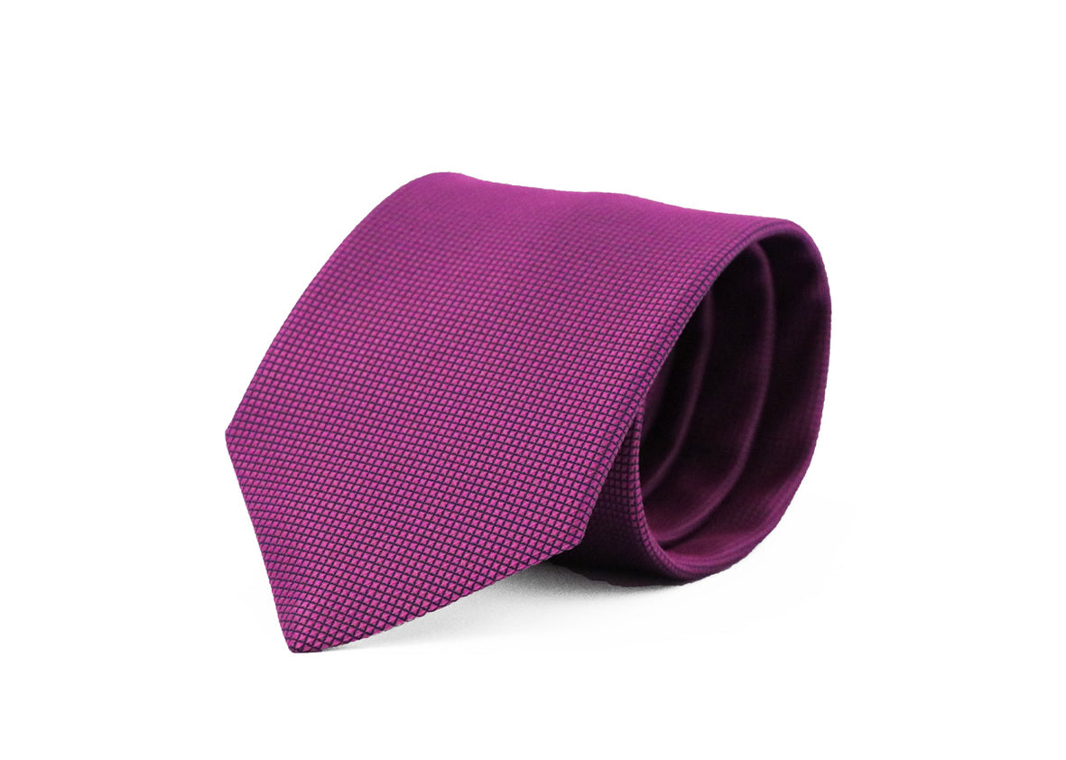 Fellini Classic Jacquard Plain Tie