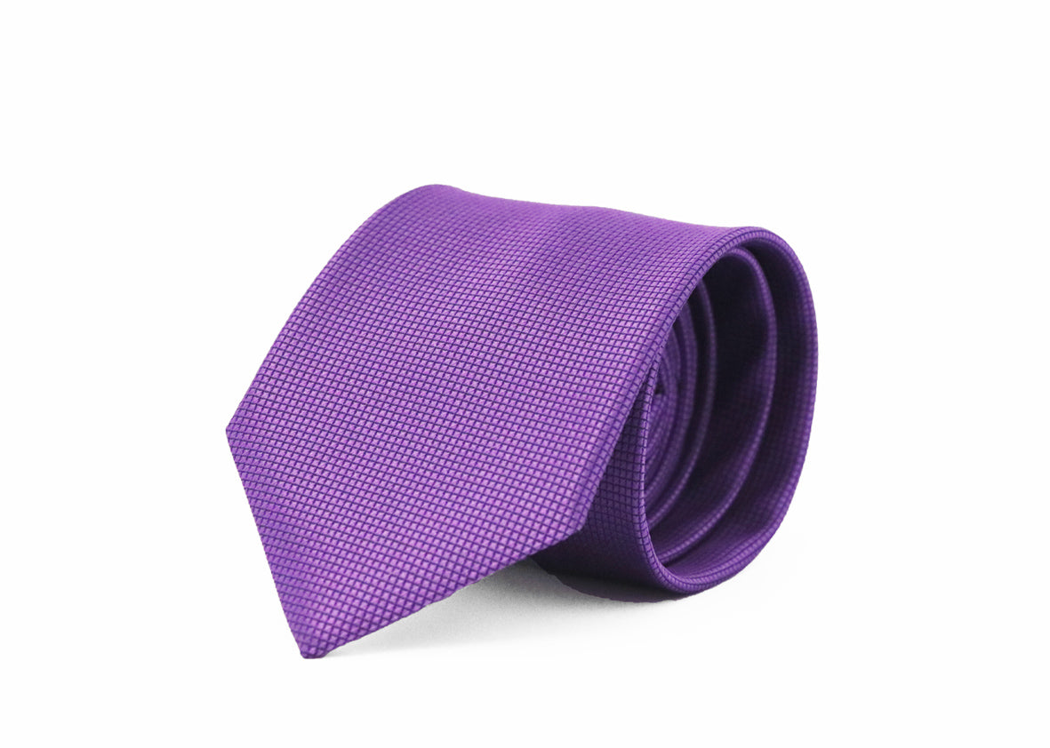 Fellini Classic Jacquard Plain Tie