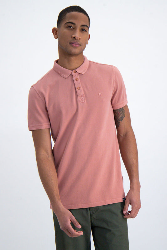 Garcia Mens Pique Short Sleeve Polo