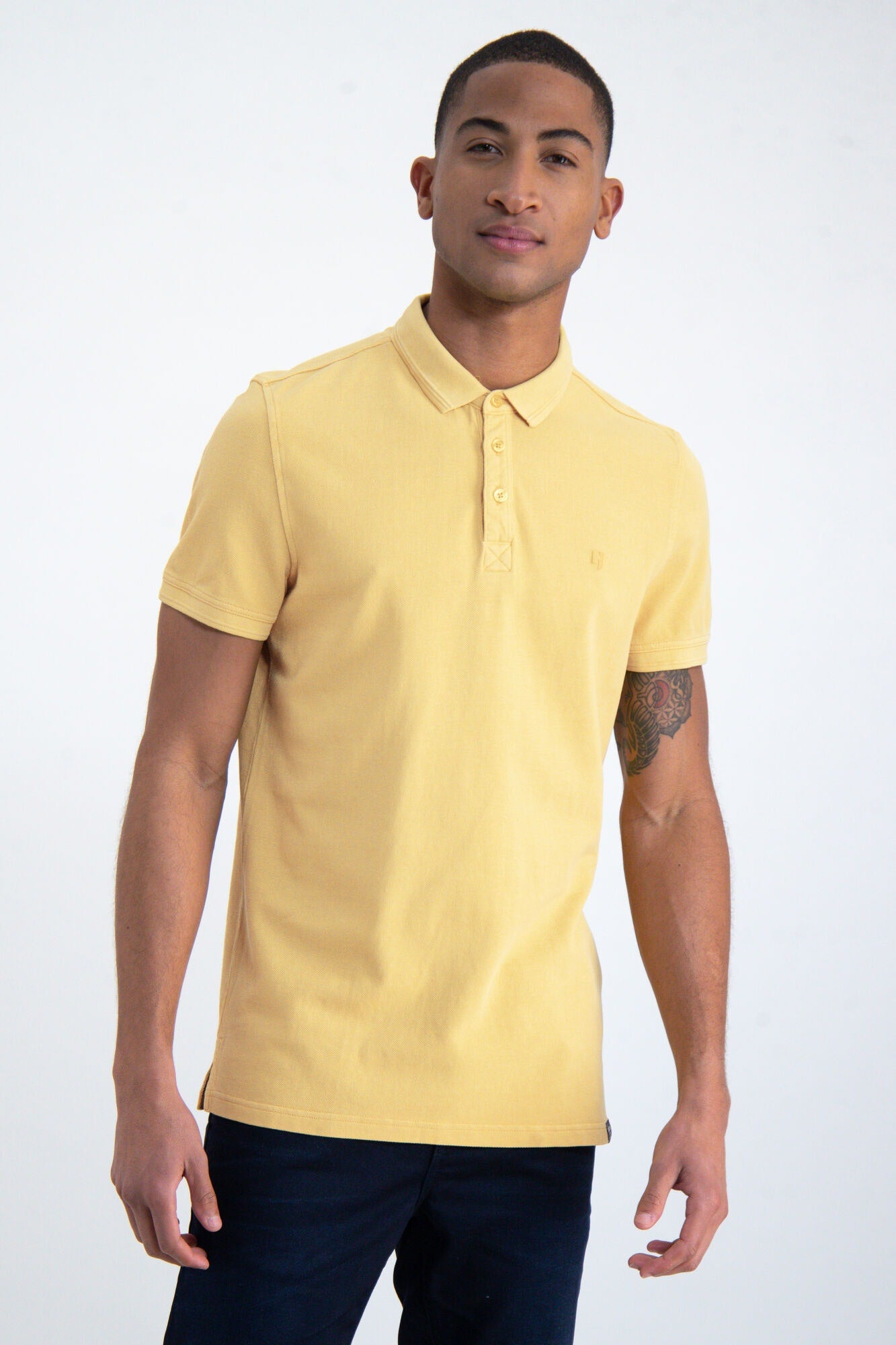 Garcia Mens Pique Short Sleeve Polo