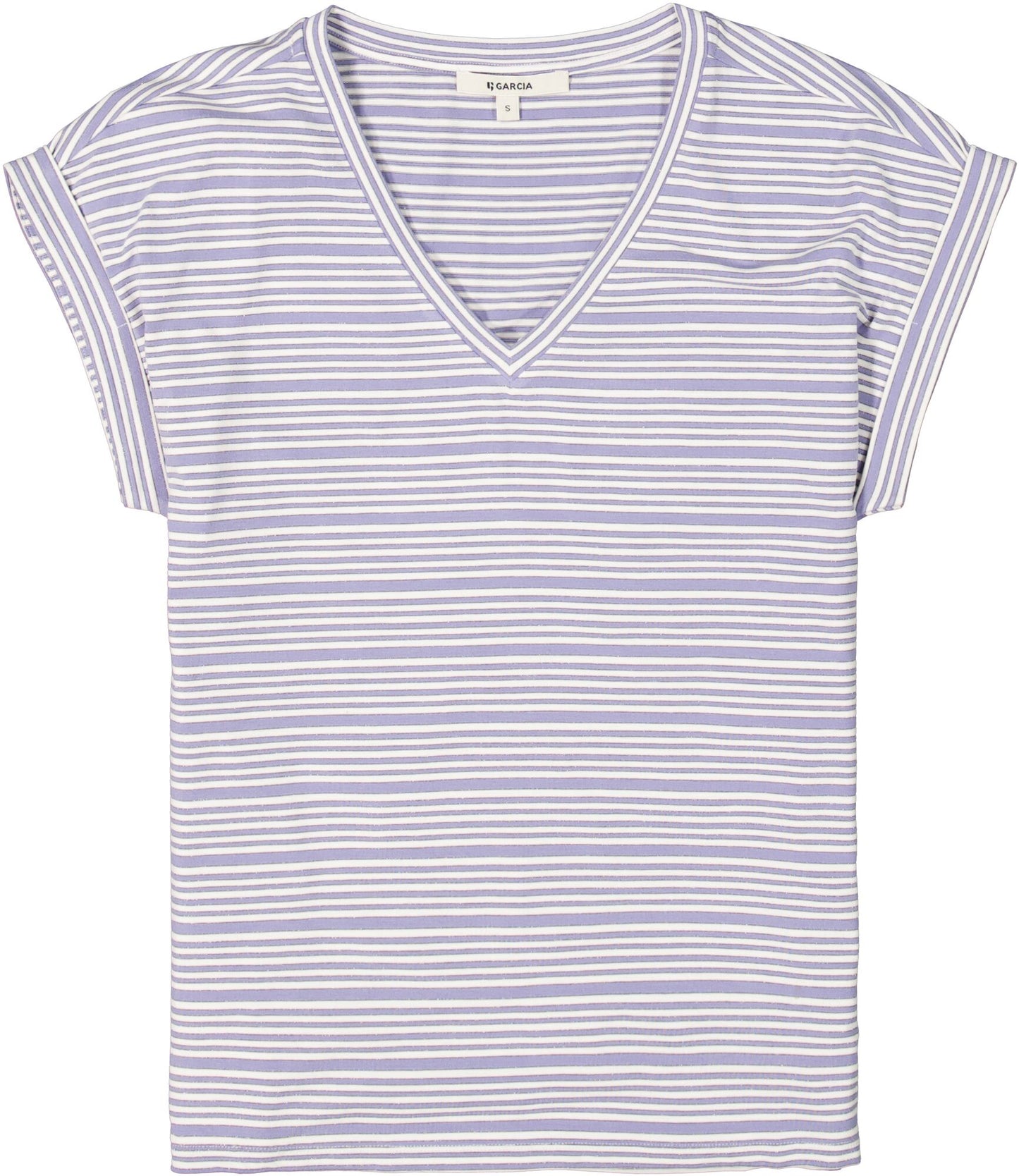 Garcia Ladies Short Sleeve Stripe Tee