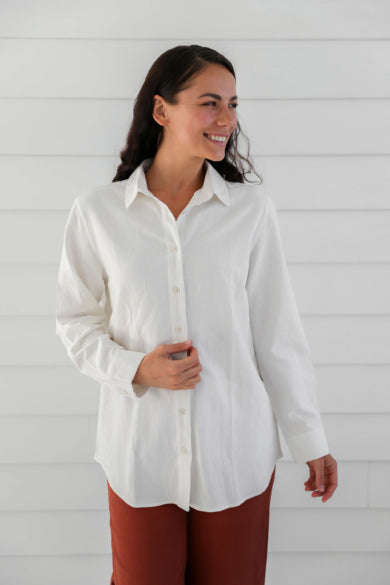 Braintree Hemp and Cotton Long Sleeve Shirt - LWT2233