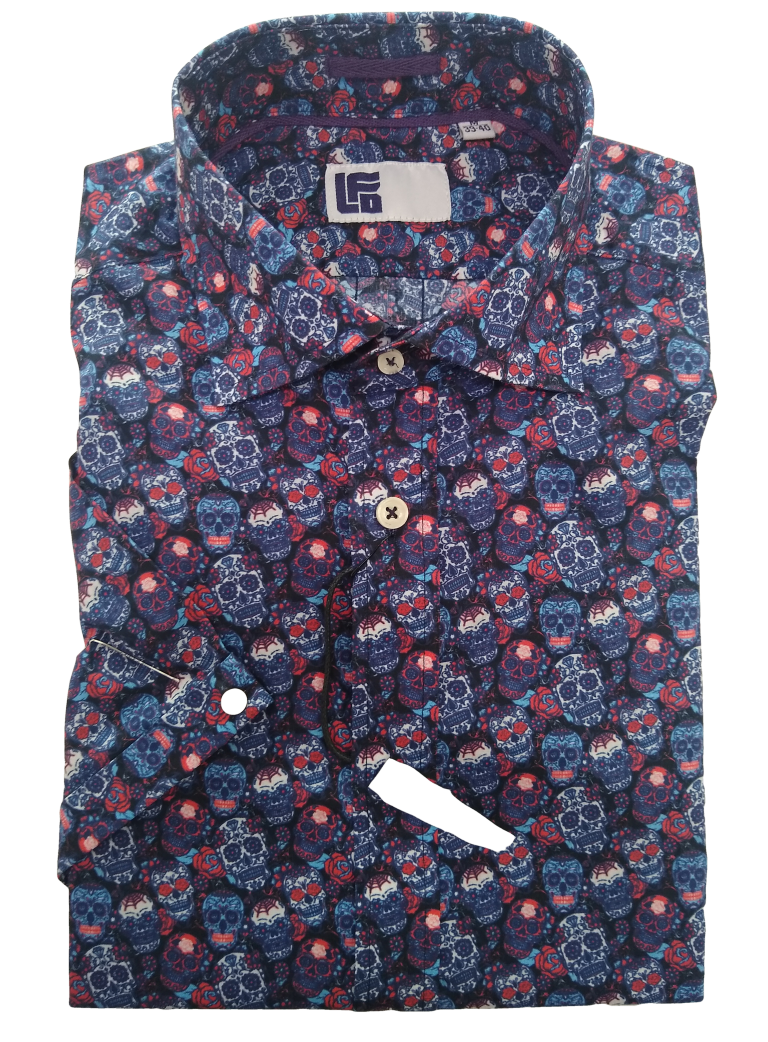 LFD Skulls Short Sleeve Shirt