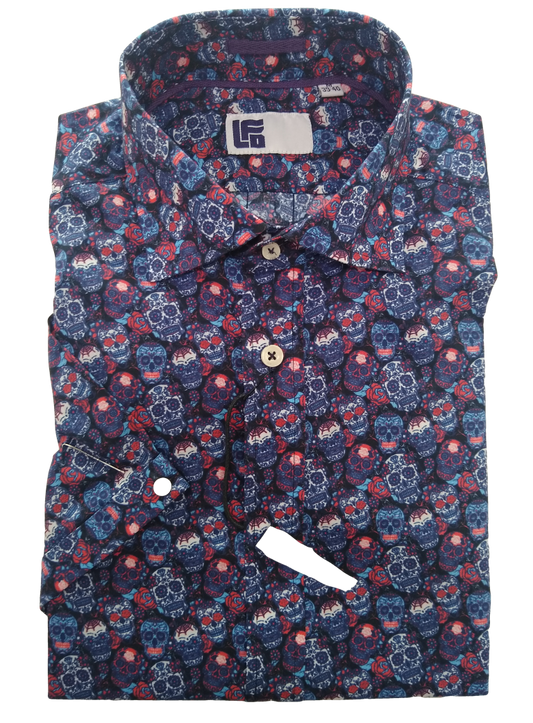 LFD Skulls Short Sleeve Shirt