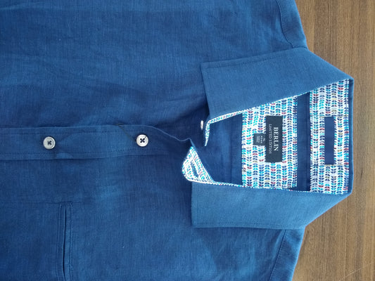 Berlin Irish Linen Long Sleeve Shirt