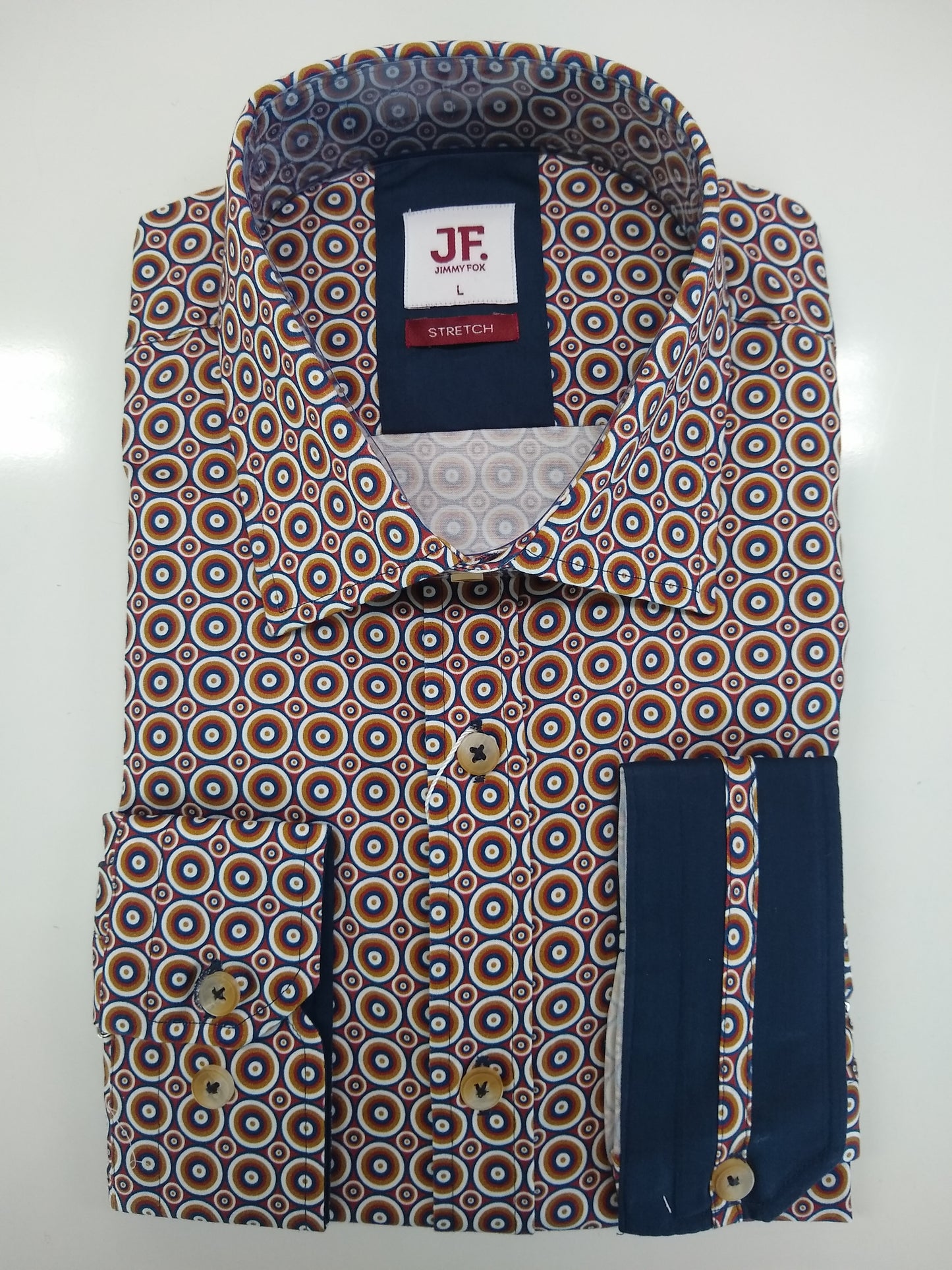 Jimmy Fox Circles Long Sleeve Shirt