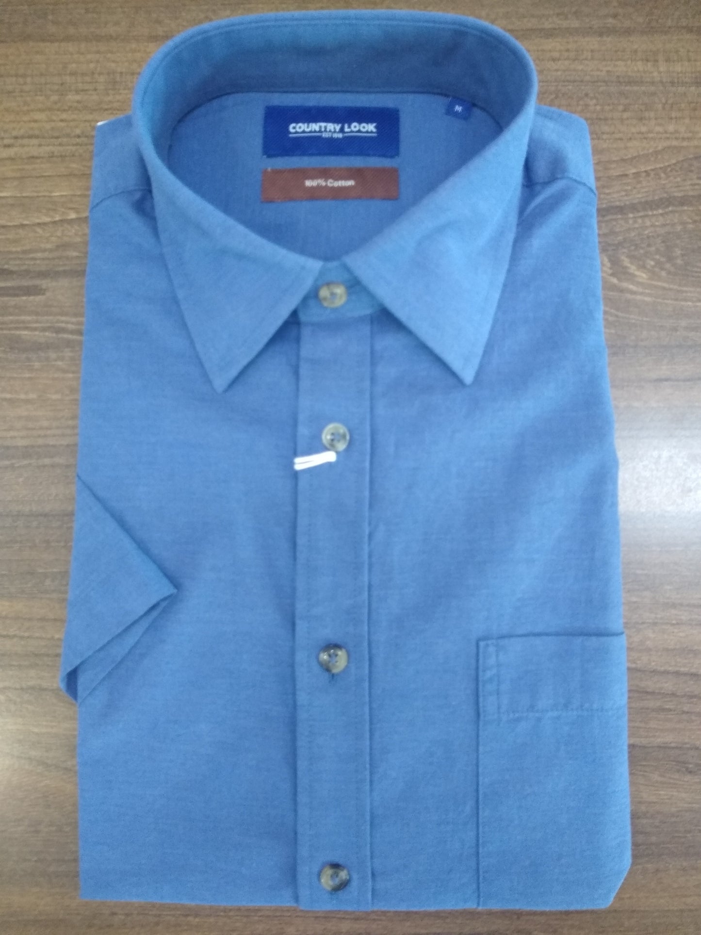 Country Look Short Sleeve Lucas Shirt Denim
