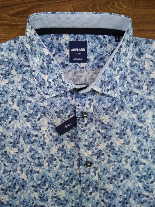 Abelard Fioritura Slim Fit Long Sleeve Shirt