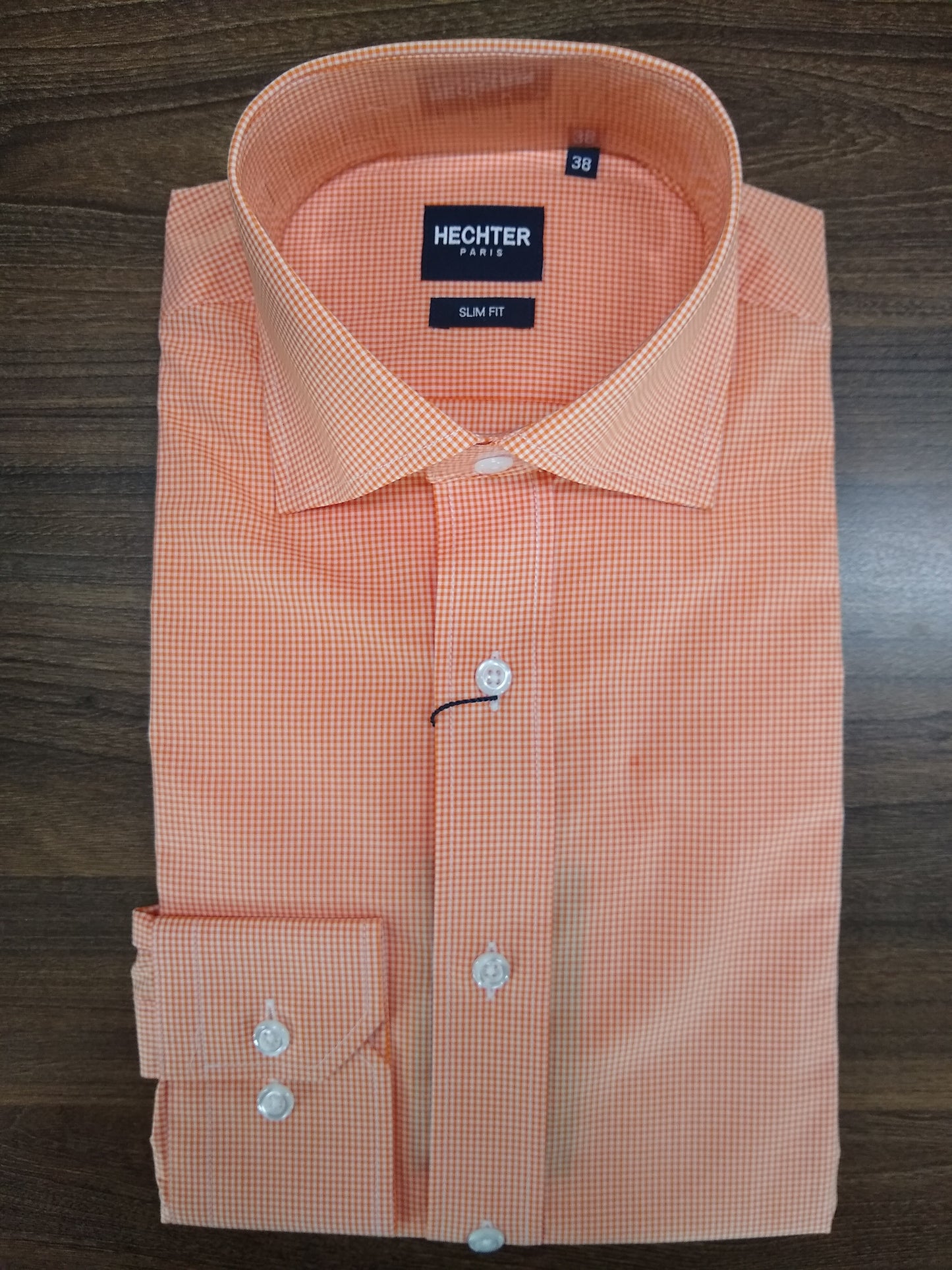 Daniel Hechter Jacque Orange Long Sleeve Shirt