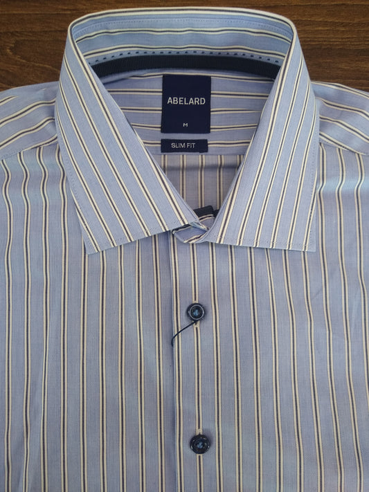 Abelard Verona Stretch Striped Long Sleeve Shirt