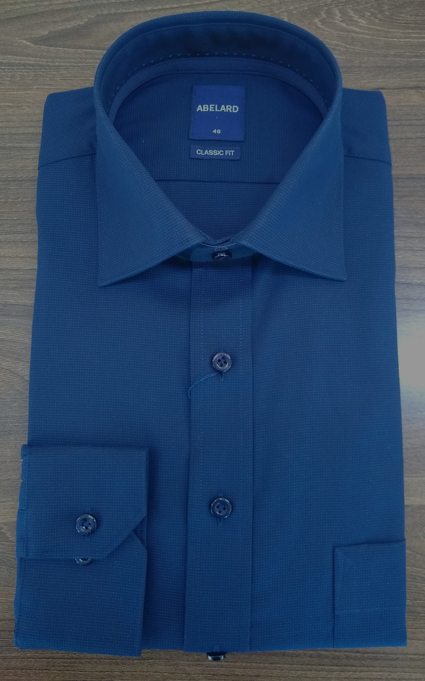 Abelard Ink Small Check Classic Fit Long Sleeve Shirt