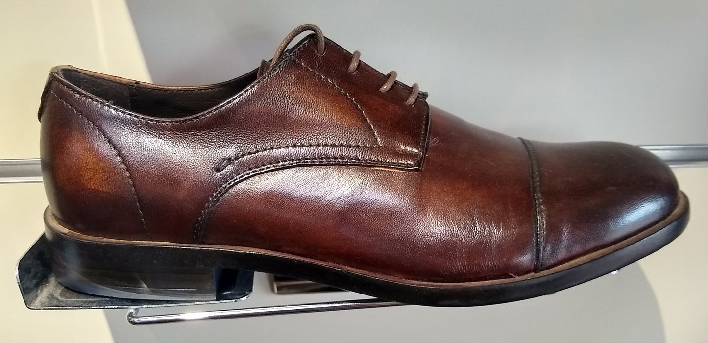 Emporio Italia Dark Brown Pellame Dix Cuoio Shoe