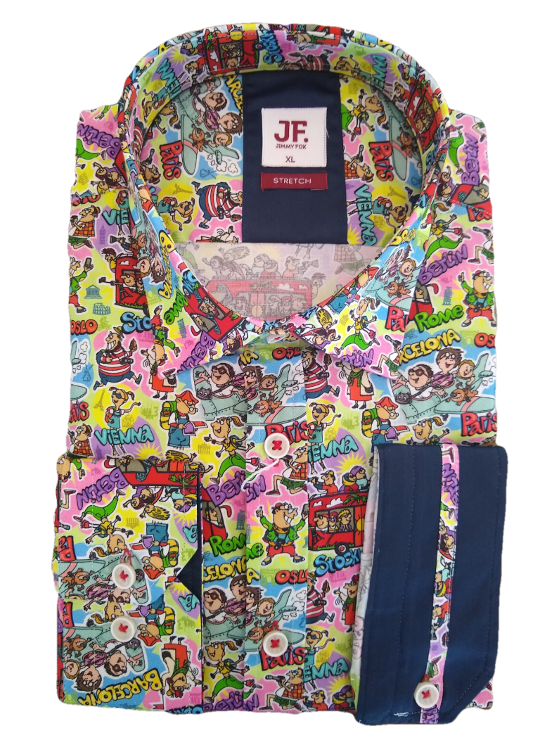 Jimmy Fox Summer Holiday Long Sleeve - JF541