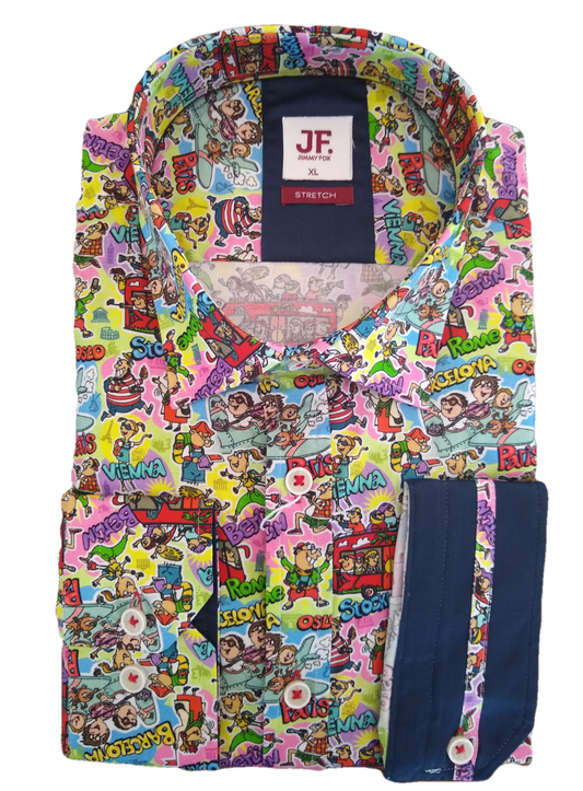 Jimmy Fox Summer Holiday Long Sleeve - JF541