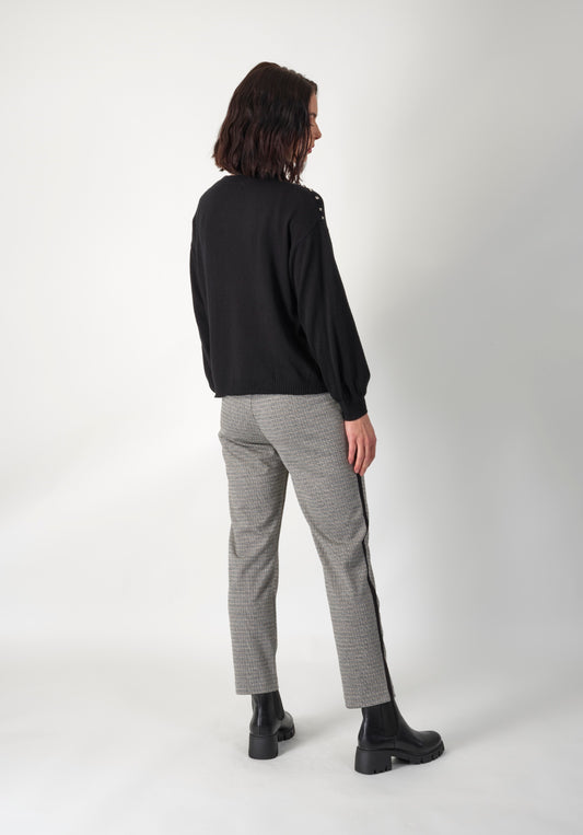 Knewe Avenue Skinny Ankle Grazer Pant K7061