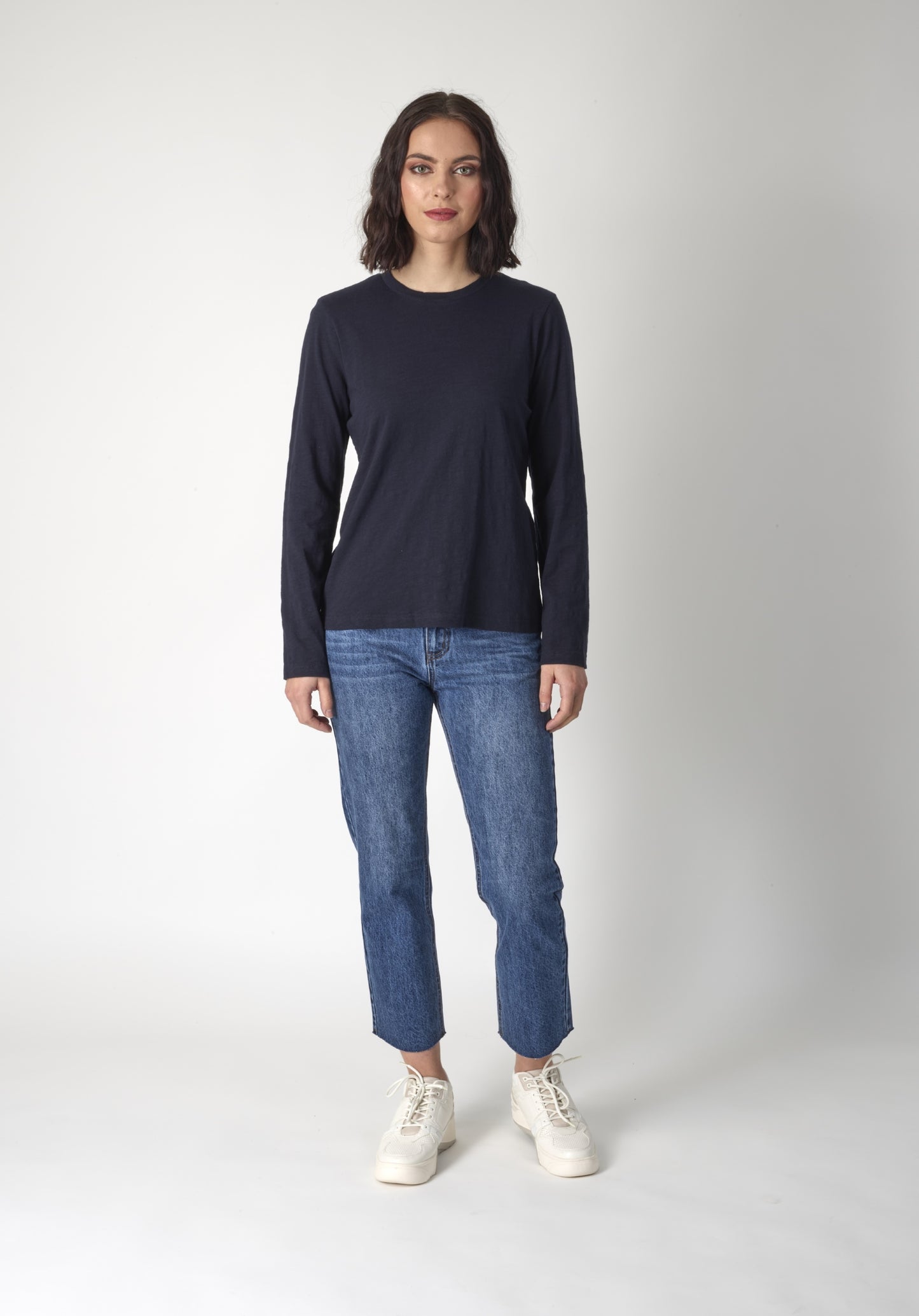 Knewe button Back tee K3025