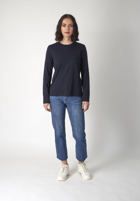 Knewe button Back tee K3025