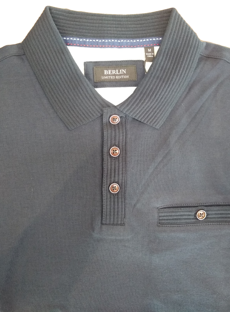 Berlin Mercerised Short Sleeve Polo