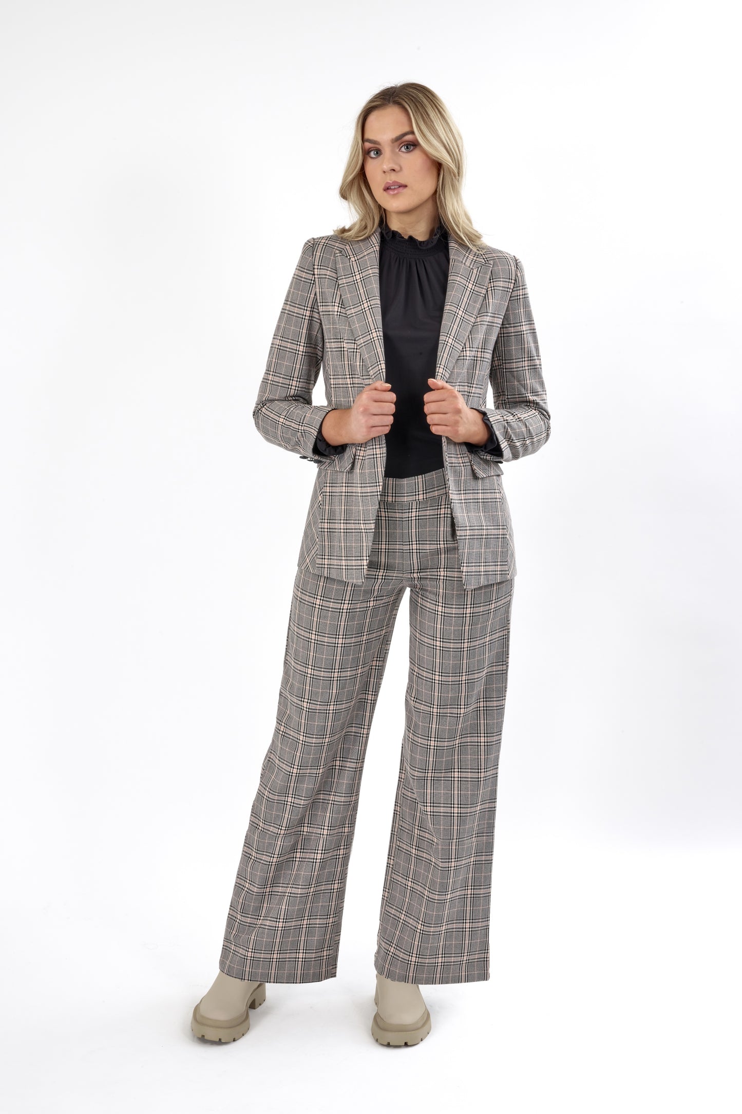 Knewe Como Blazer - Check