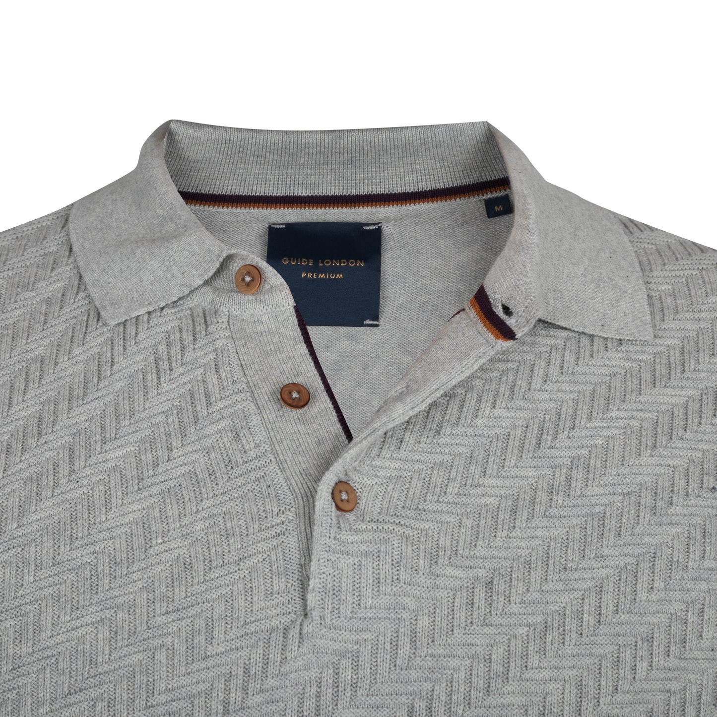 Guide London Jacquard Polo - KW2717