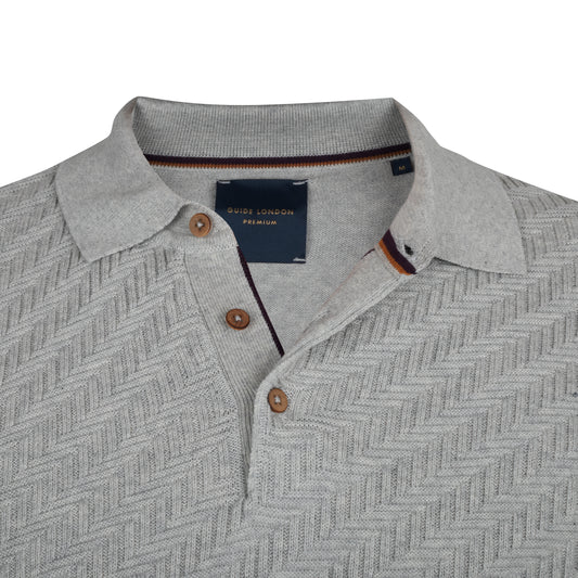 Guide London Jacquard Polo - KW2717
