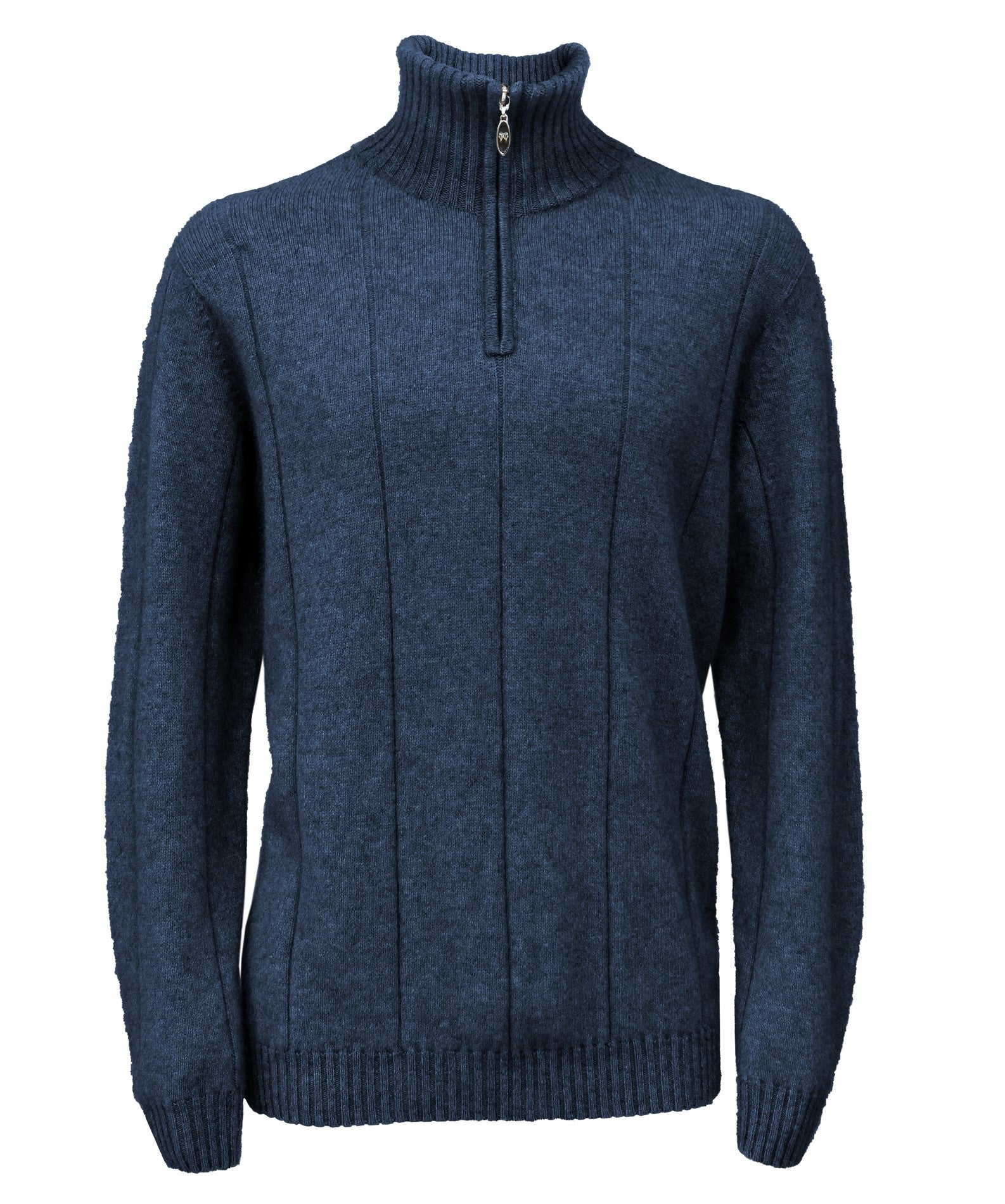 Noble Wilde Javelin Zip Neck - Neptune
