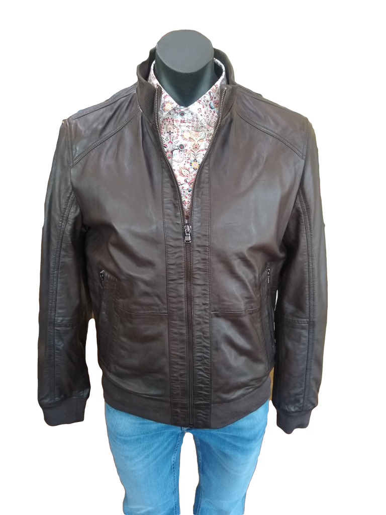 Daniel Hechter Oscar Leather Jacket