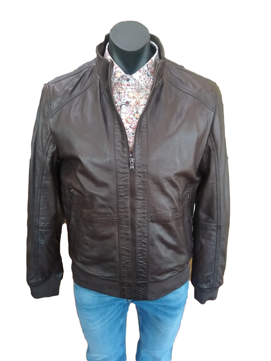 Daniel Hechter Oscar Leather Jacket