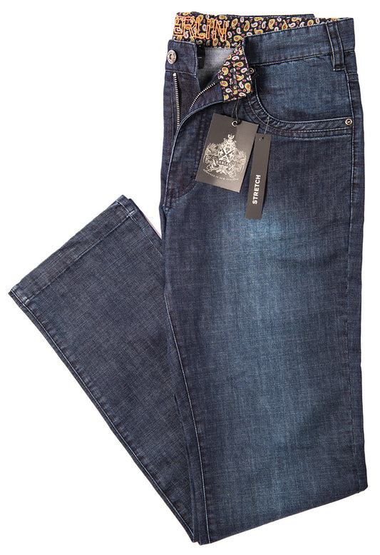 Berlin Square Weave Blast Wash Jean
