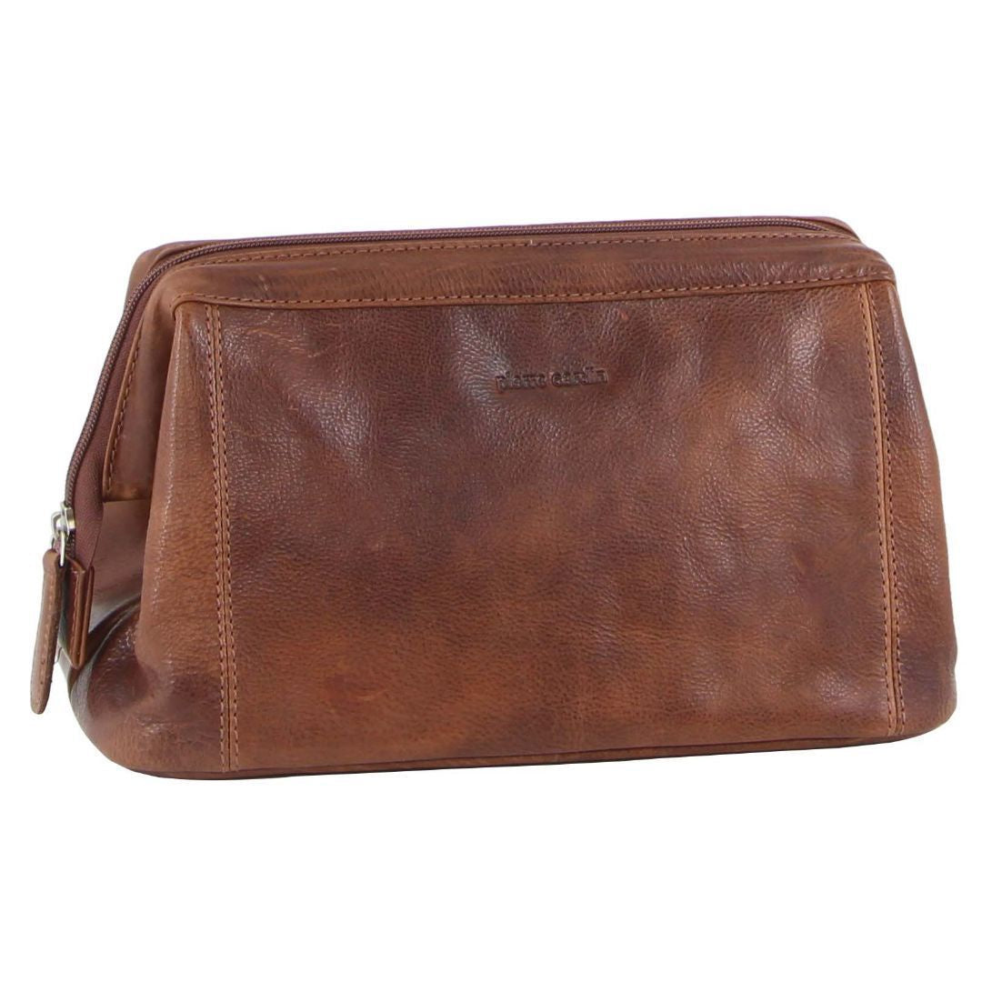 Pierre Cardin Leather Toilet Bag - pc2803