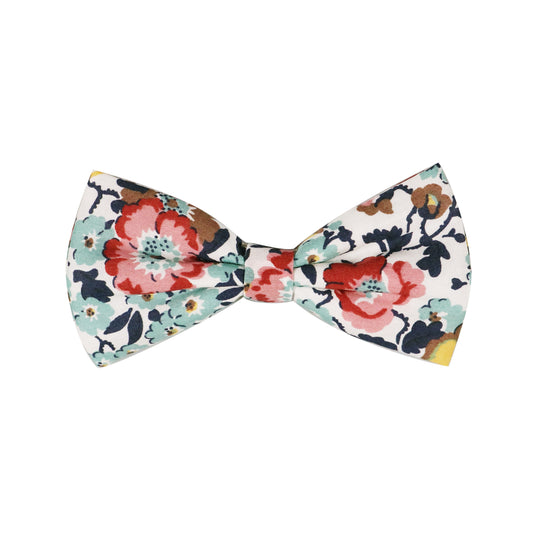 Liberty Poppy Poem Bow Tie