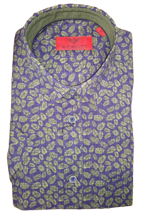 R F Scott Fields Kiwi Short Sleeve Shirt