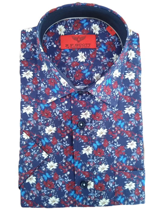 R F Scott Fields Short Sleeve Shirt Short Sleeve23810