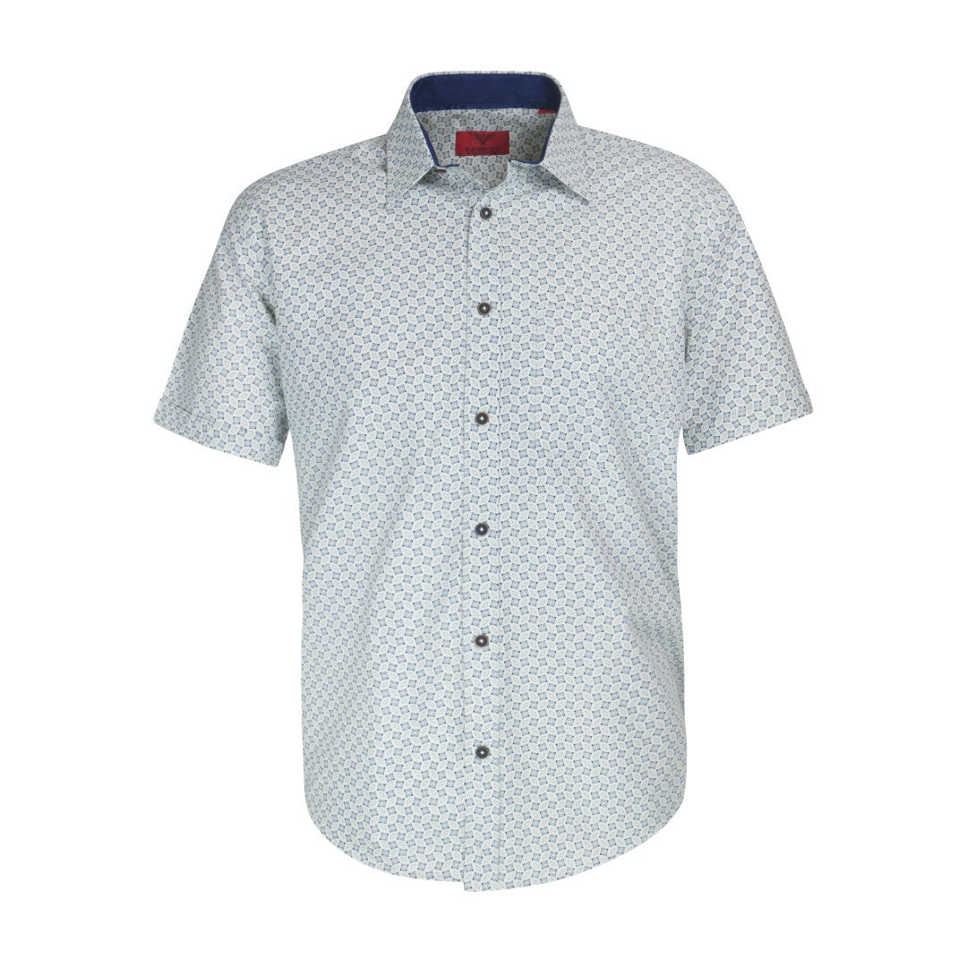 R.F Scott Fields S/S Shirt Fog