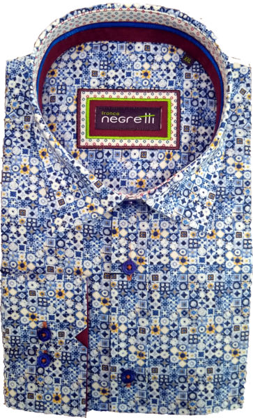 Franco Negretti Shady LS Shirt Powder