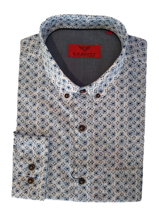 R F Scott  Angus LS Shirt SS23687