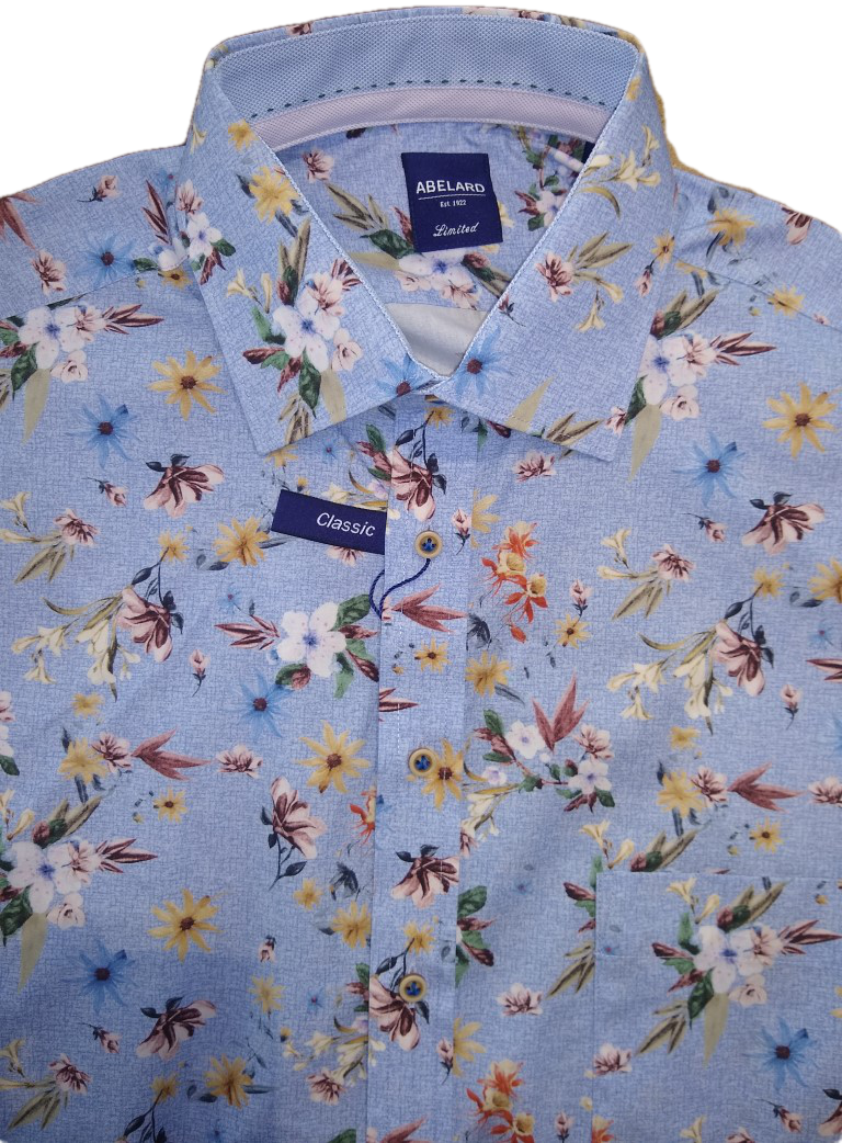 Abelard Stampa Lavaggio Long Sleeve Shirt