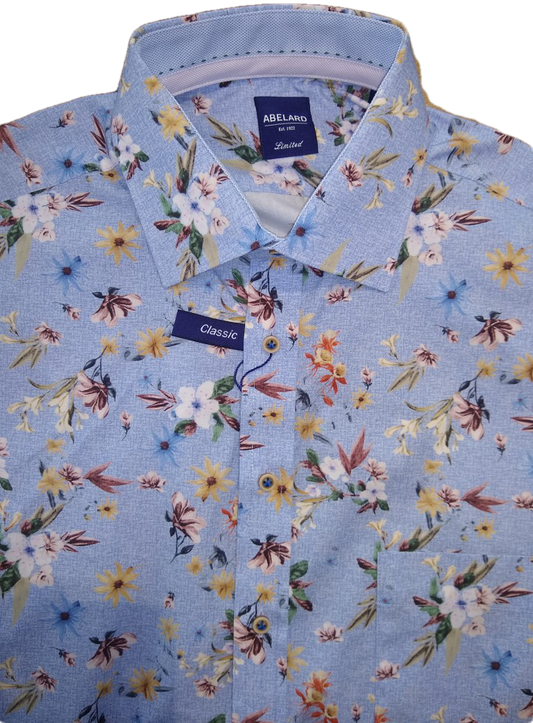 Abelard Stampa Lavaggio Long Sleeve Shirt