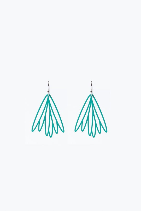 Stilen Bloom Green Earrings