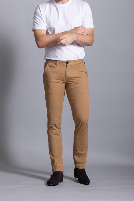 Cutler Hastin Latte Chino Trouser