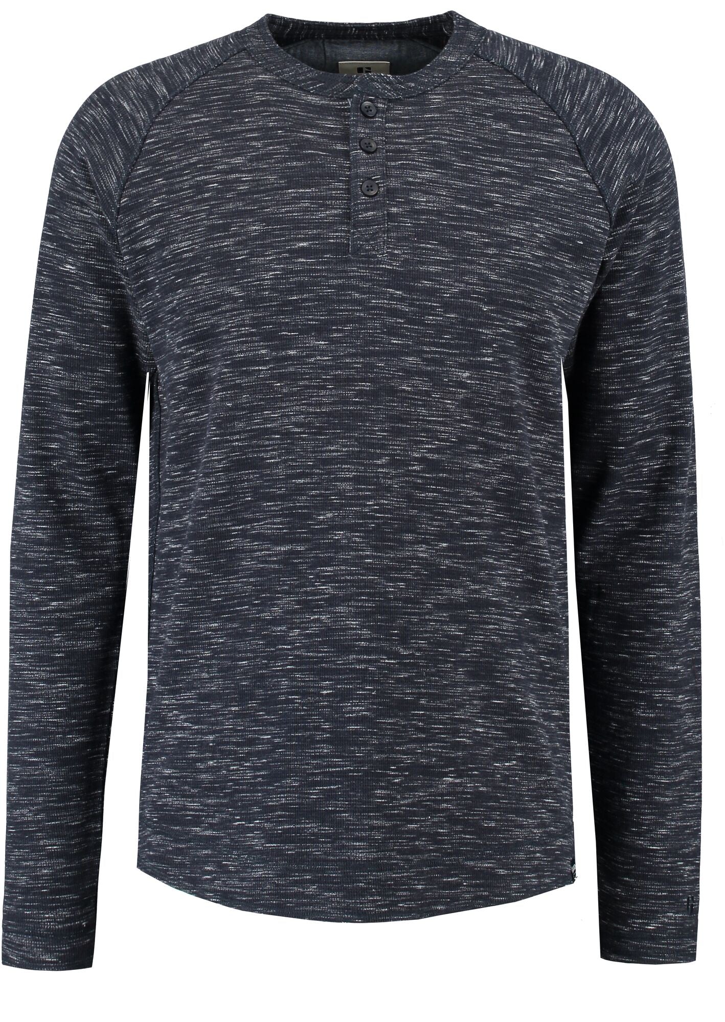 Garcia Long Sleeve Button neck T Shirt