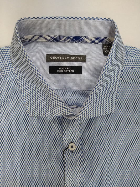Geoffrey Beene Floral Print Short Sleeve Shirt