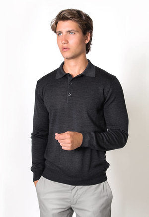 Fratelli Merino Wool Polo Shirt
