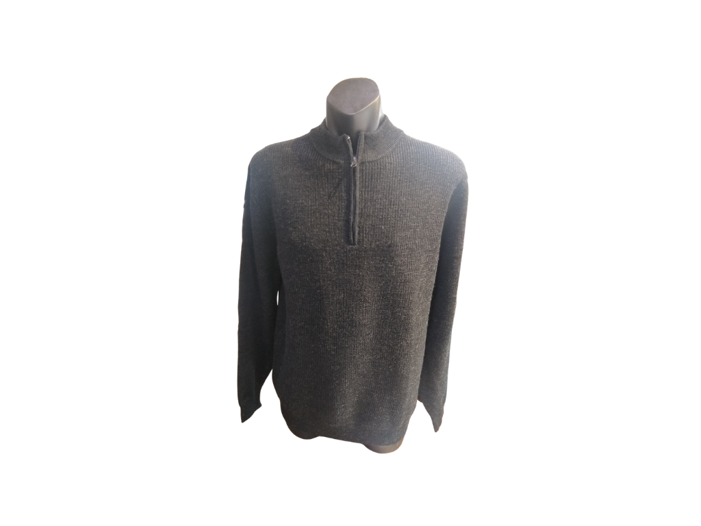 Silverdale 1/4 Zip Ribbed Ribbed Jumper