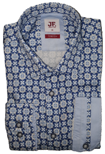 Jimmy Fox Long Sleeve Pacific Print - JF2203