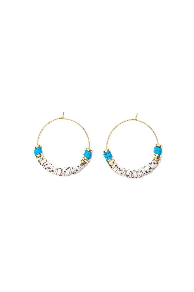 Stilen Orla Blue White Hoops