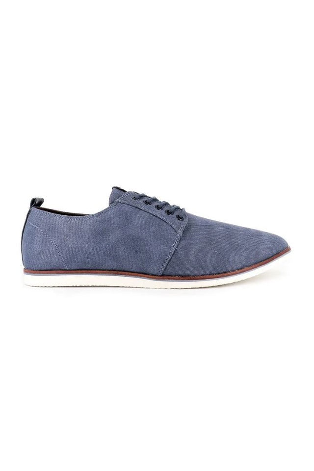 Wild Rhino Rush Navy Canvas Shoe